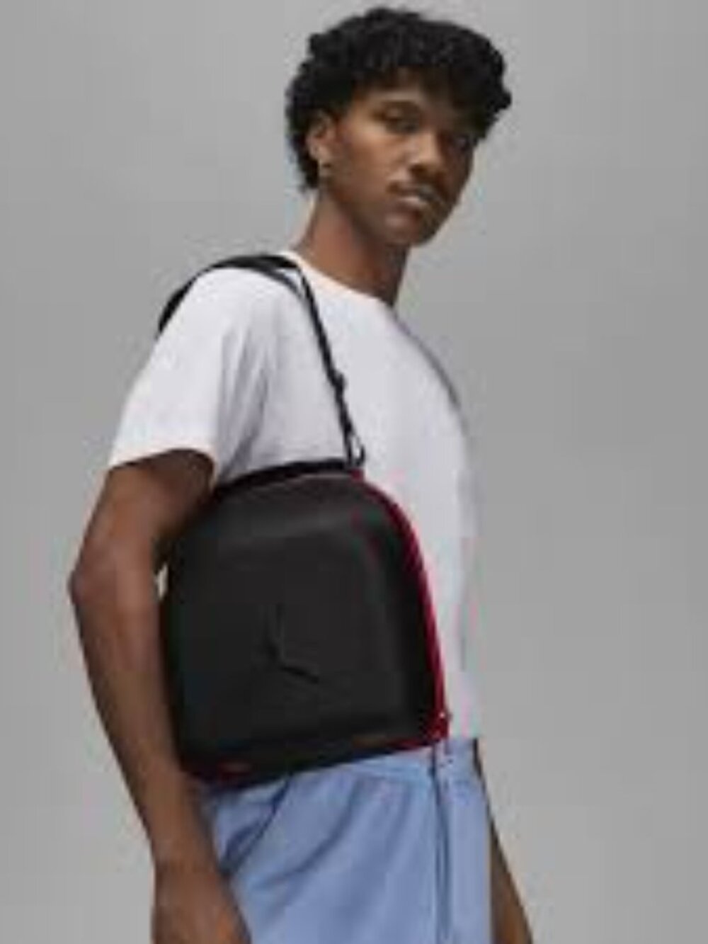 Nike Air Jordan BRED Jumpman Hard Shell Protective Travel Hat / Cap Case